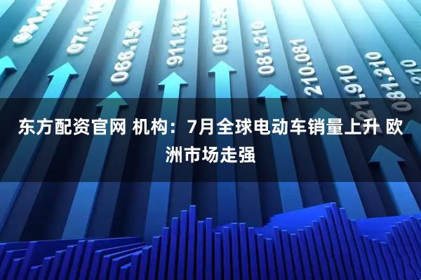 东方配资官网 机构：7月全球电动车销量上升 欧洲市场走强